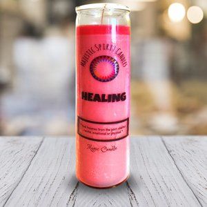 Healing - Pink Candle- Ritual Candle